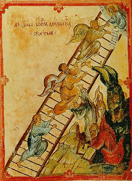 Icon The Ladder of Divine Ascent - Byzantine icons