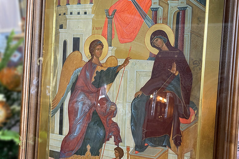 Icon of the Annunciation at St. Elisabeth Convent