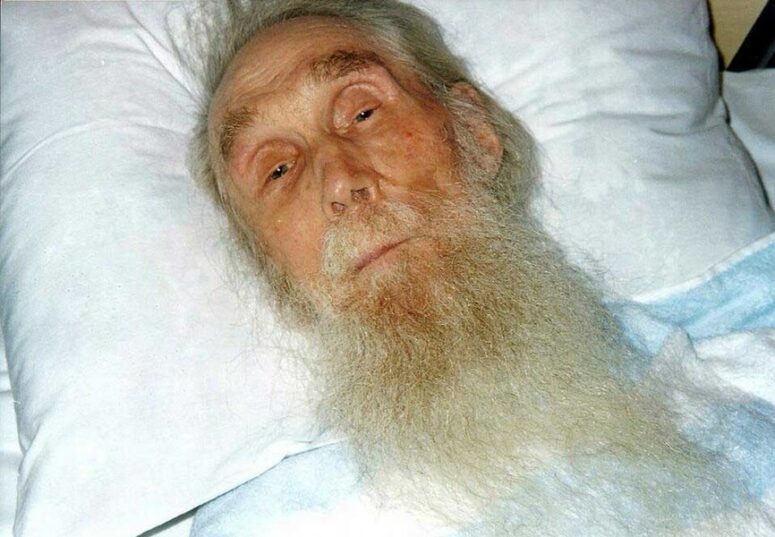 Elder Kirill during his illness