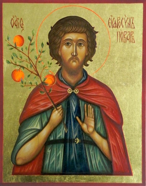 An icon of St. Euphrosynos