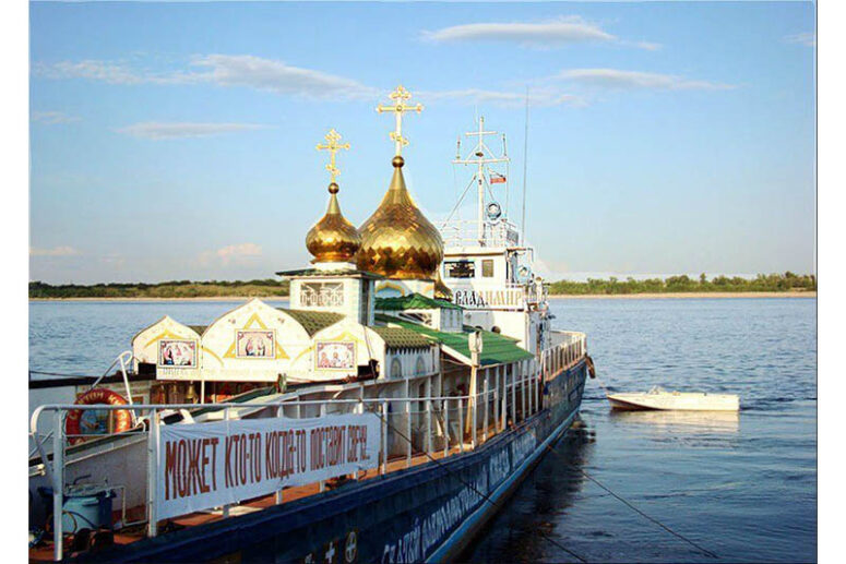 Floating church of St. Vladimir