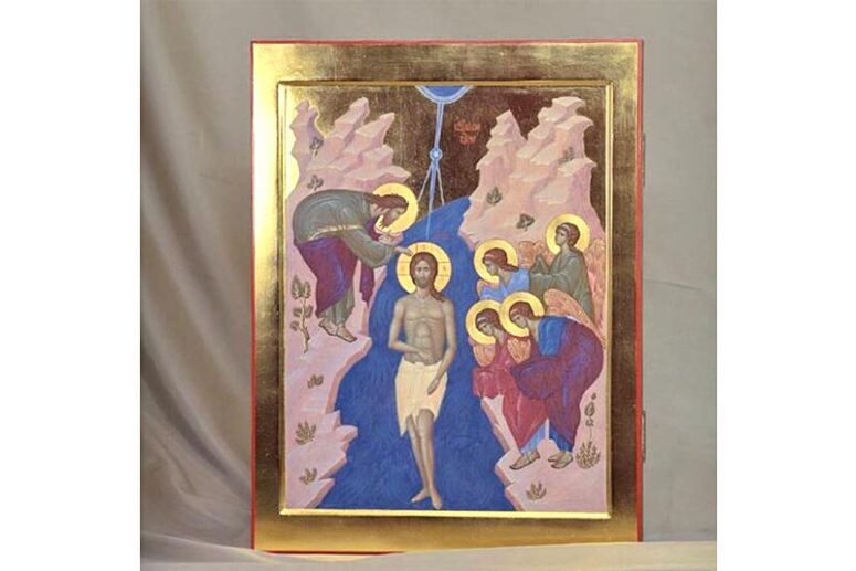 Baptism of the Lord icon
