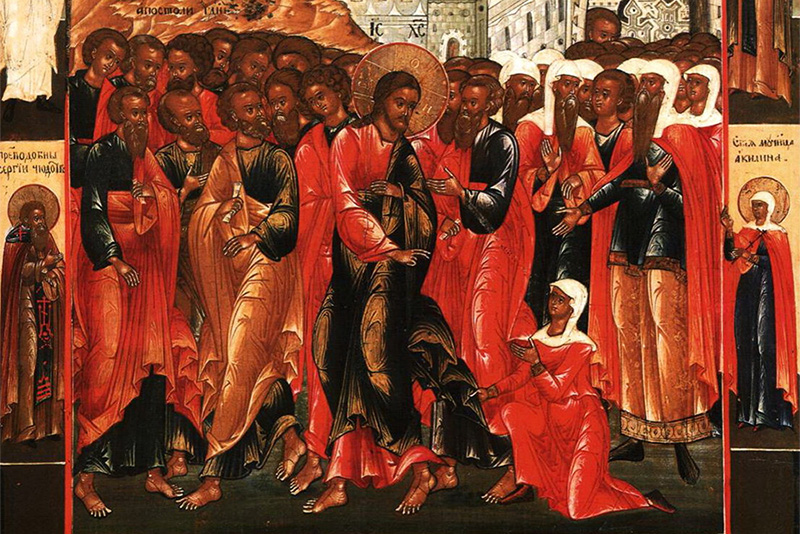 The First Icon of Christ Faith of the Healed Woman