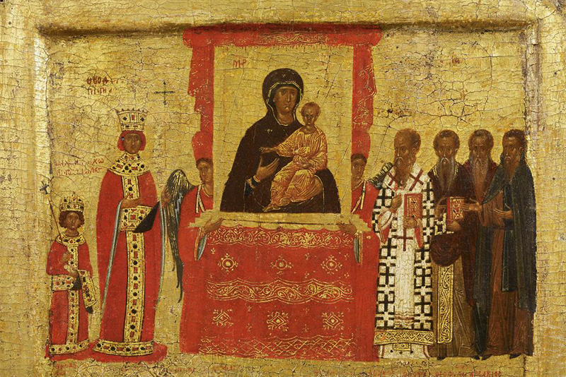 the icon of the triumph of Orthodoxy
