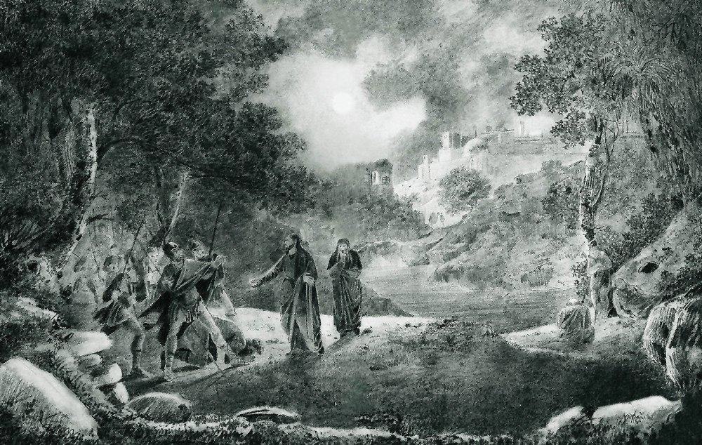 Aivazovskii picture Judas betrayal