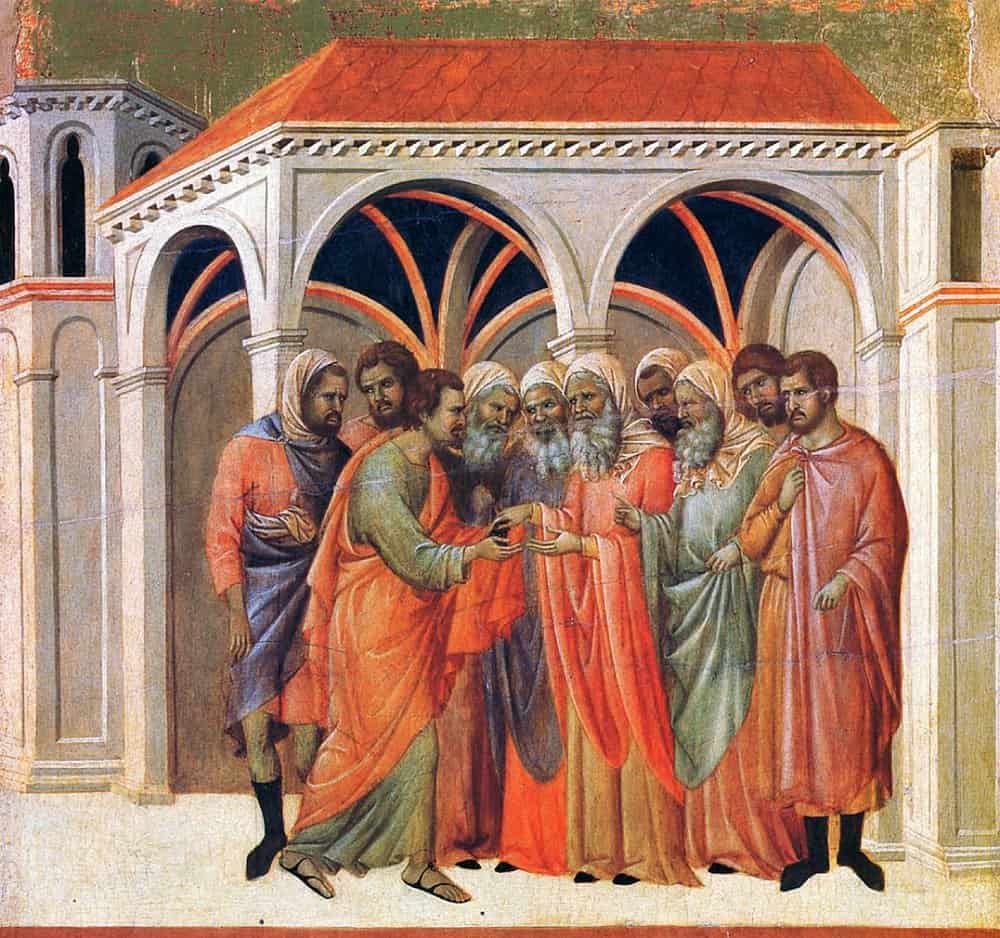 Duccio di Buoninsegna Pact of Judas