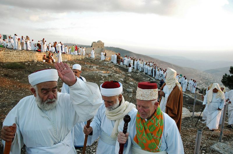 The Samaritans on Mount Grizim