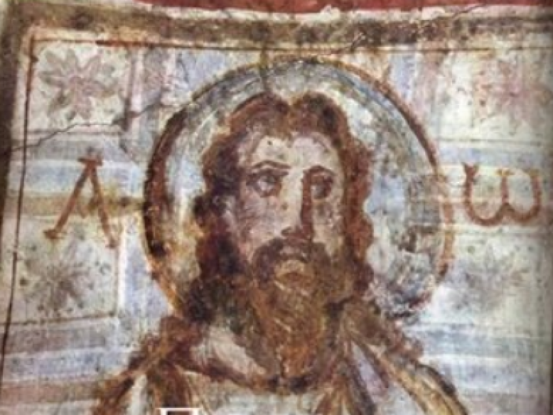 Christ catacomb image