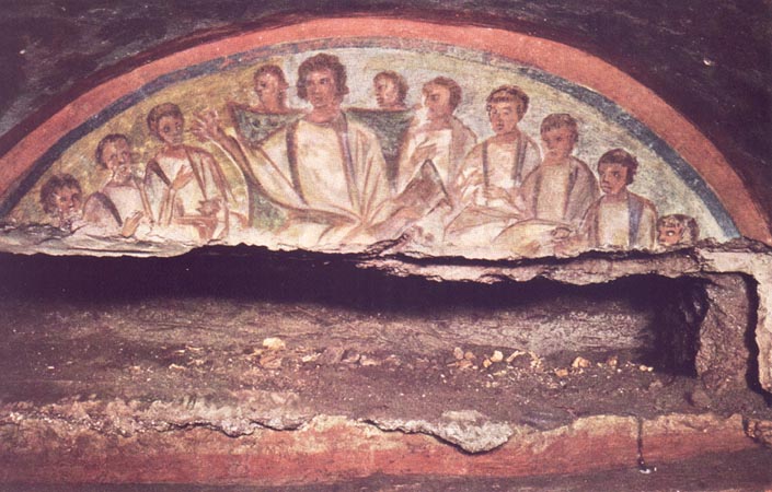 Christ the Teacher wall painting