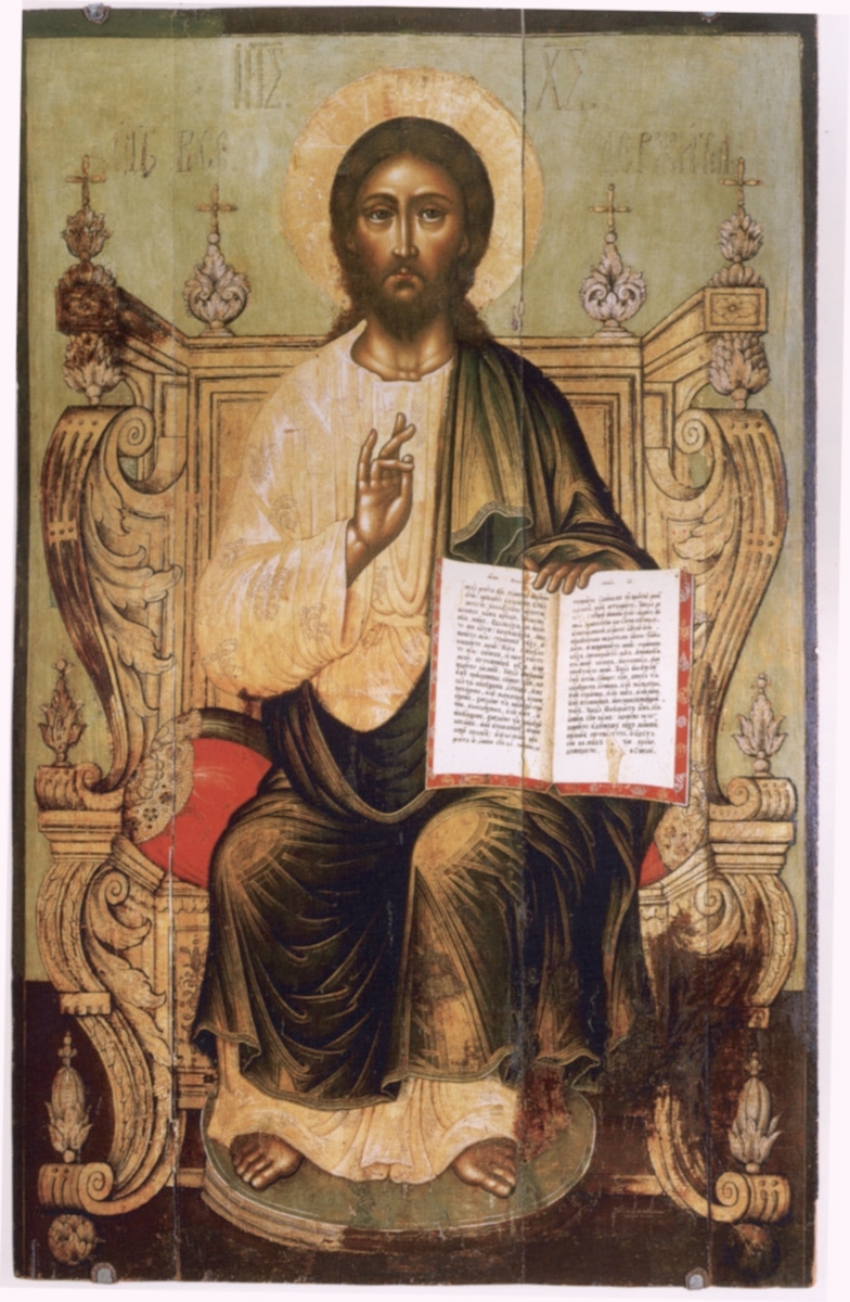 Jesus Christ on the Throne icon