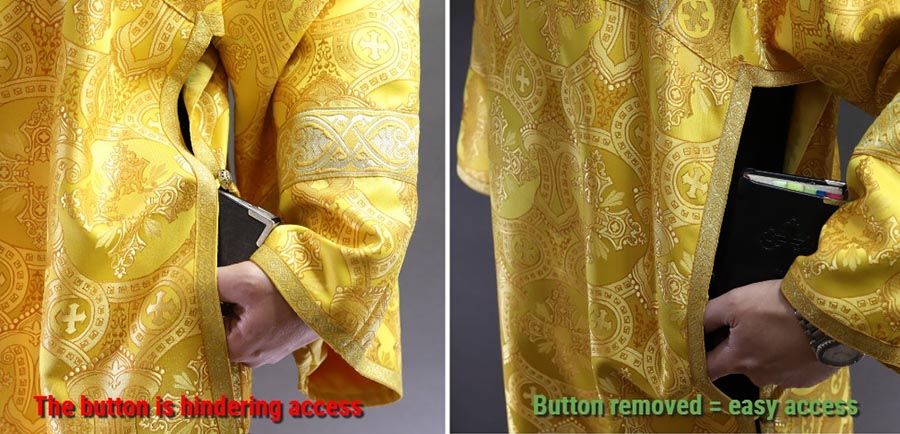 undercassock pocket