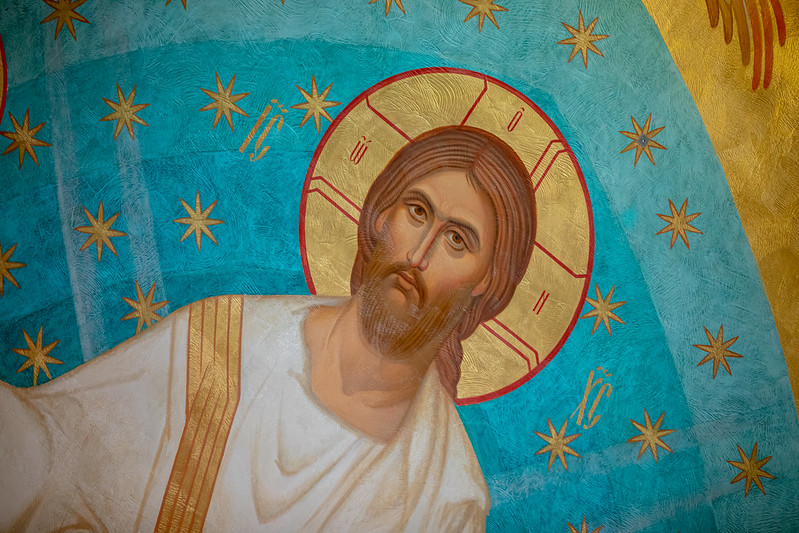 icon of Jesus Christ wall painting