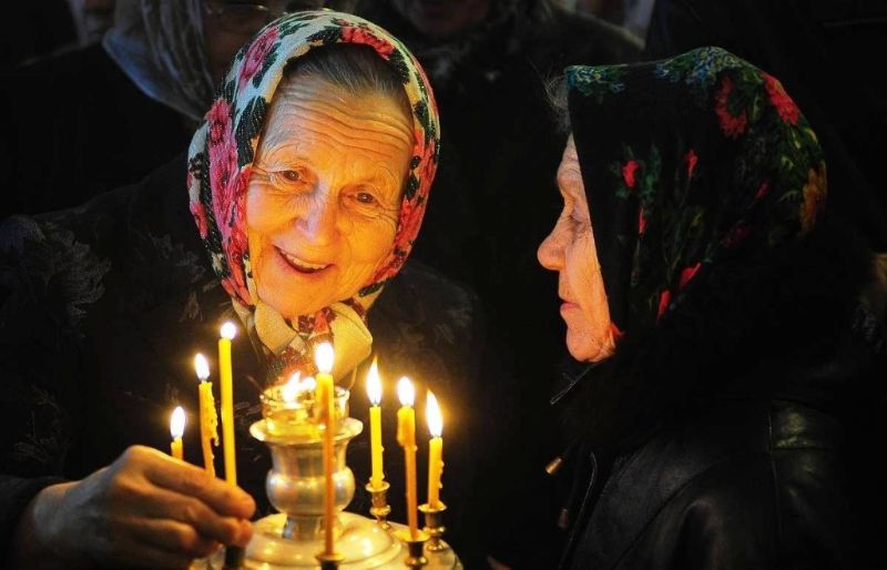 old women in the church