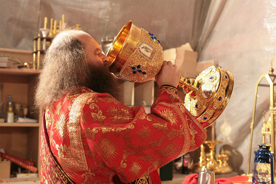 partaking of the sacraments