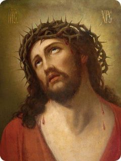 Jesus Wearing The Crown of Thorns