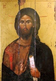 004-XC Christ the Pantocrator Icon