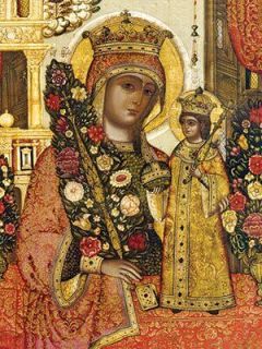 icon of the Mother of God the Unfading Bloom