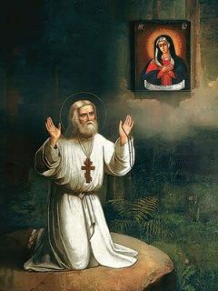 icon of St Seraphim of Sarov
