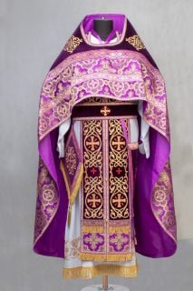 lenten russian-style priest vestments 