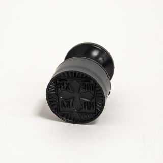 prosphora stamp with a cross