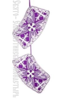 purple deacon vestment