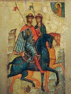 icon of SS Boris and Gleb