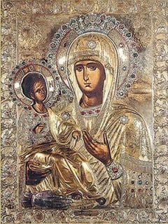 Icon of the Mother of God of Three Hands