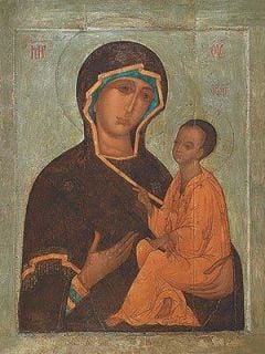 icon of the Mother of God of Tikhvin