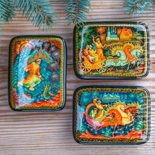 Lacquered Box With Fairy Tales