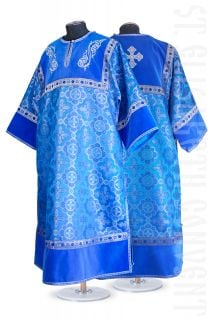 Blue Sticharion with Embroidery