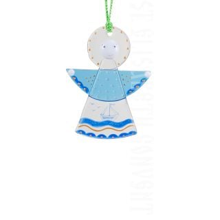 angel pendant, a stained glass gift