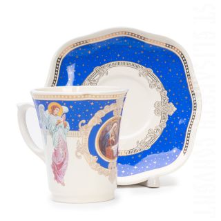 nativity scene coffee mug