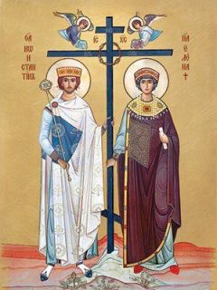 icon of SS Constantine and Helen