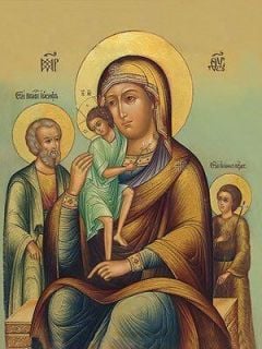 icon of the Mother of God of Three Joys.