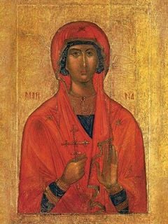  icon of St Marina