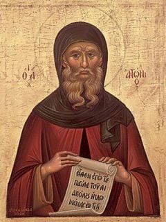  icon of St Anthony the Great