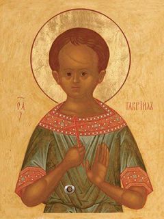 icon of St Gabriel of Białystok
