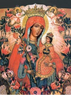 icon of the Mother of God the Unfading Bloom