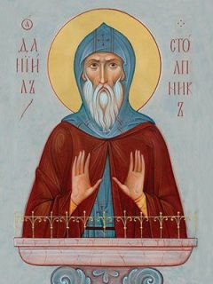 icon of St Daniel the Stylite
