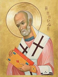 icon of St Nicholas the Wonderworker