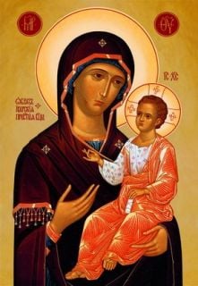 Iveron Icon of the Mother of God.
