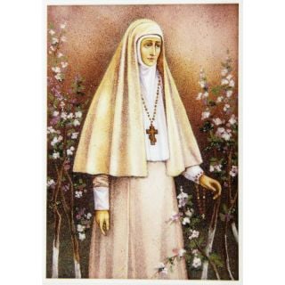 Icon of St Elisabeth from Gemstones