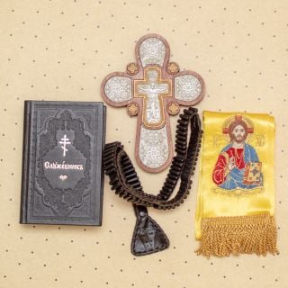 priest gift box with essentials for a divine Liturgy