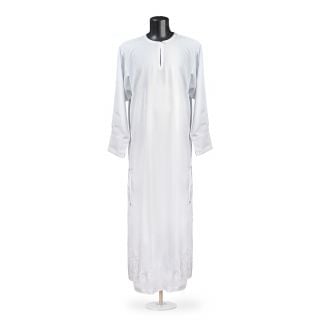 podsakkosnik with embroidered bottom with silver threads