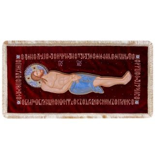 Embroidered Epitaphios of the Entombment of Christ