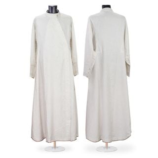 Russian style priest undercassock with embroidered collar