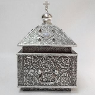 silver Handmade Reliquary for Holy Relics
