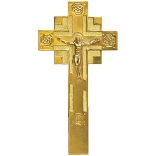 Holy Table cross covered with gold