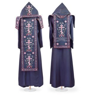 Three-Color Monastic Schema