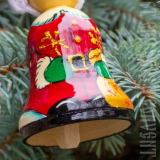 Santa Claus In a Hat Bell